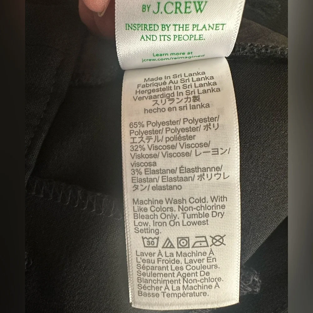 J Crew Ruby Slim Cropped Pant Size 00 - Picture 9 of 10